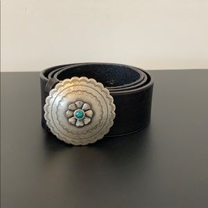 Ralph Lauren silver/turquoise belt